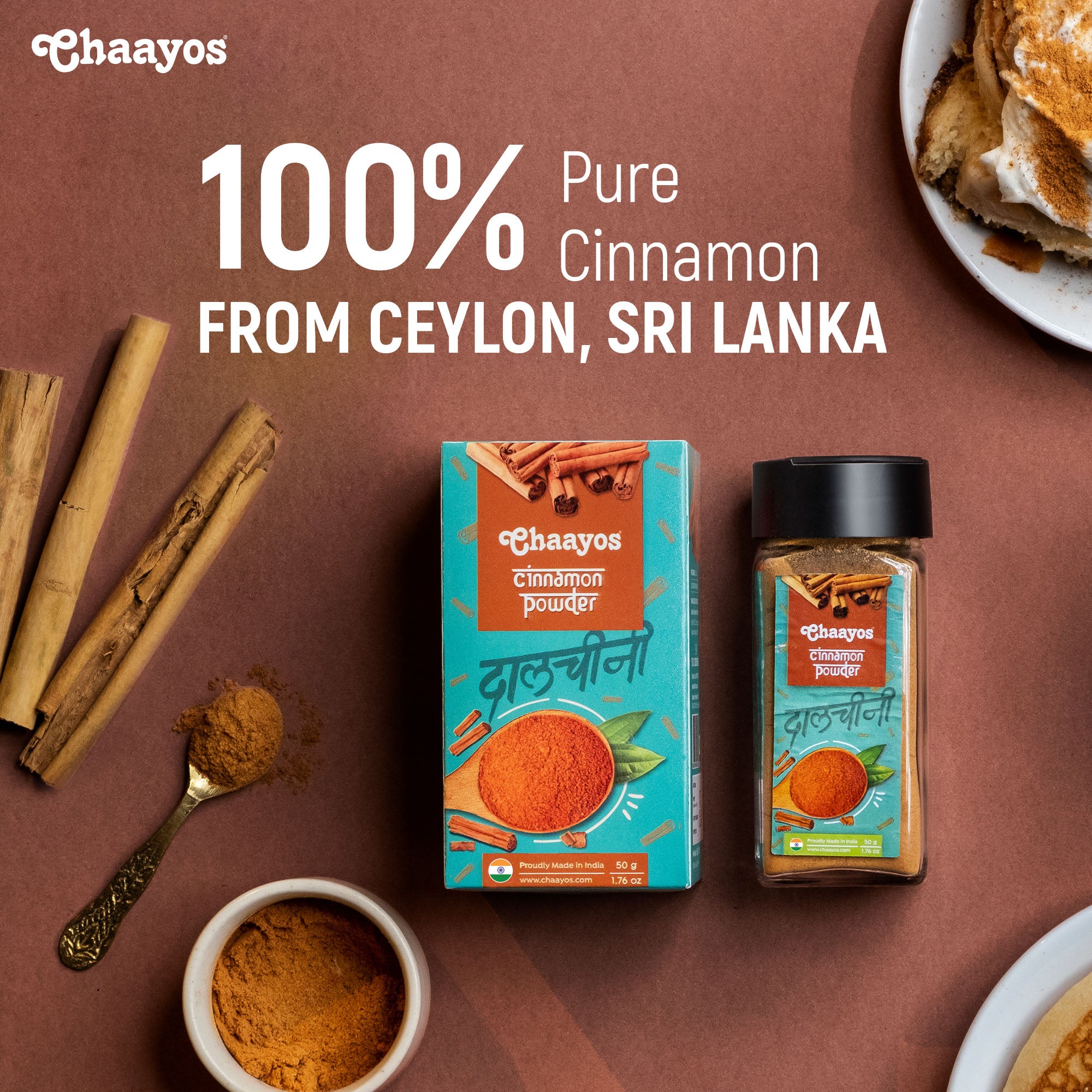 Sri Lankan Cinnamon Powder - 50g