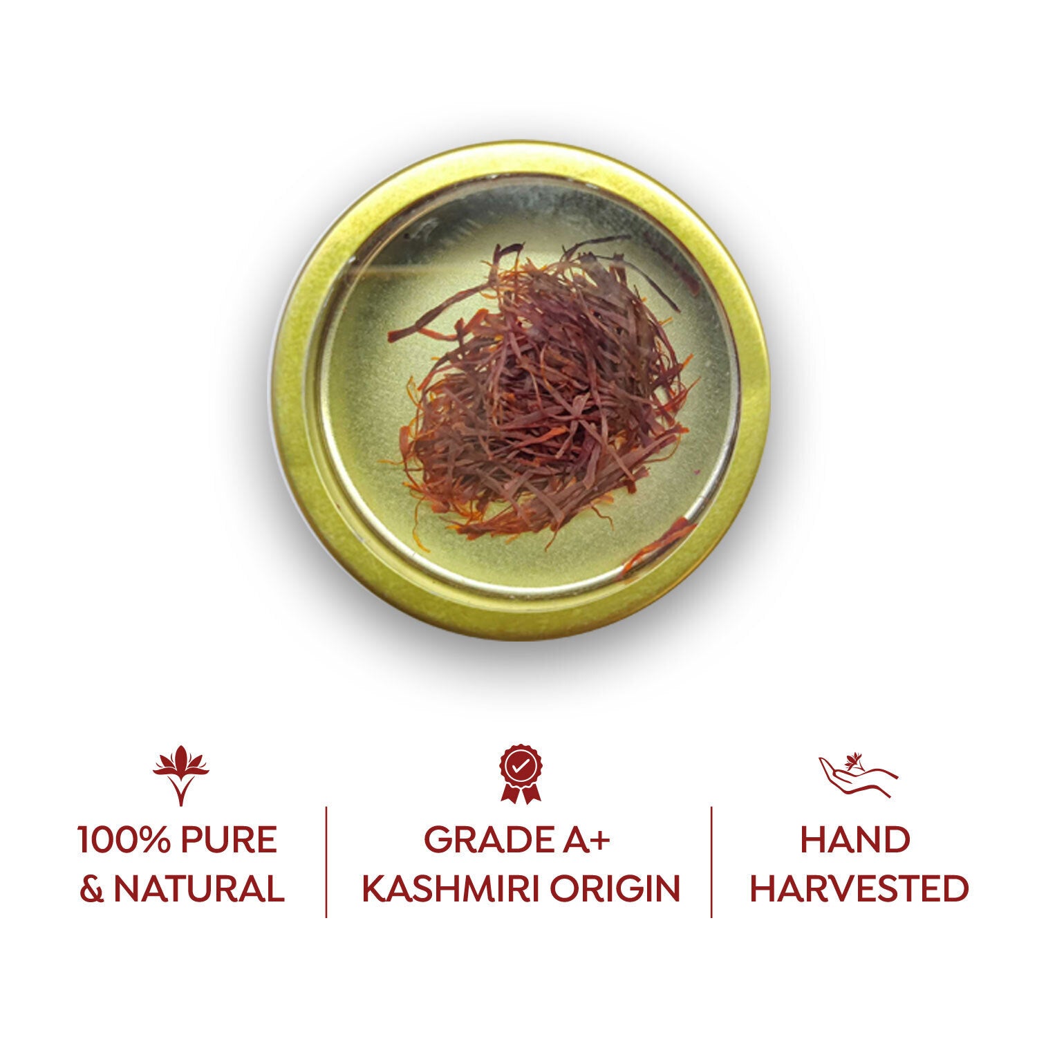 Kashmiri Saffron (1g) - Pure A++ Grade Kesar