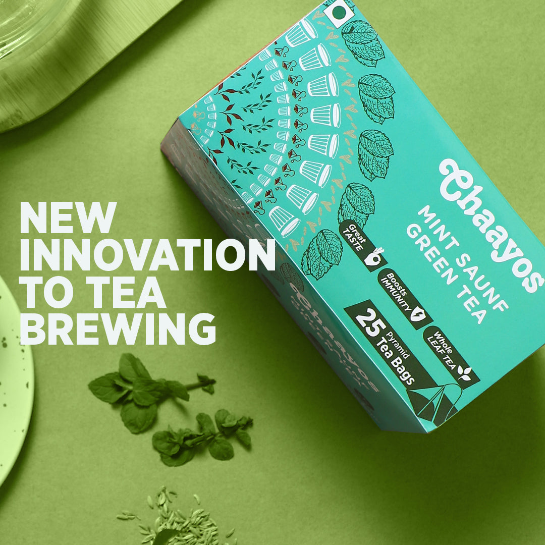 Mint Saunf Green Tea Bags