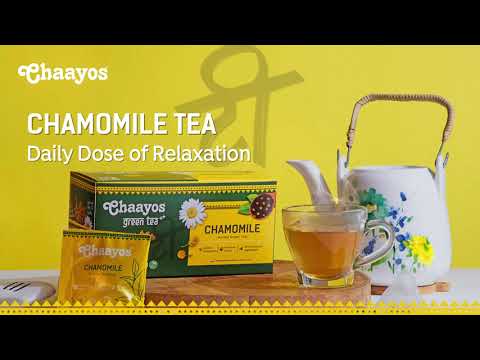 Chamomile Green Tea Bags