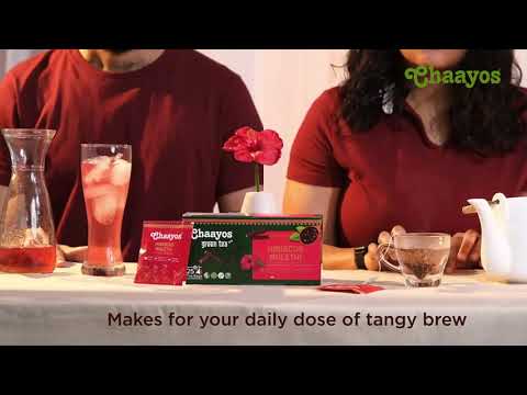 Hibiscus Mulethi Green Tea Bags