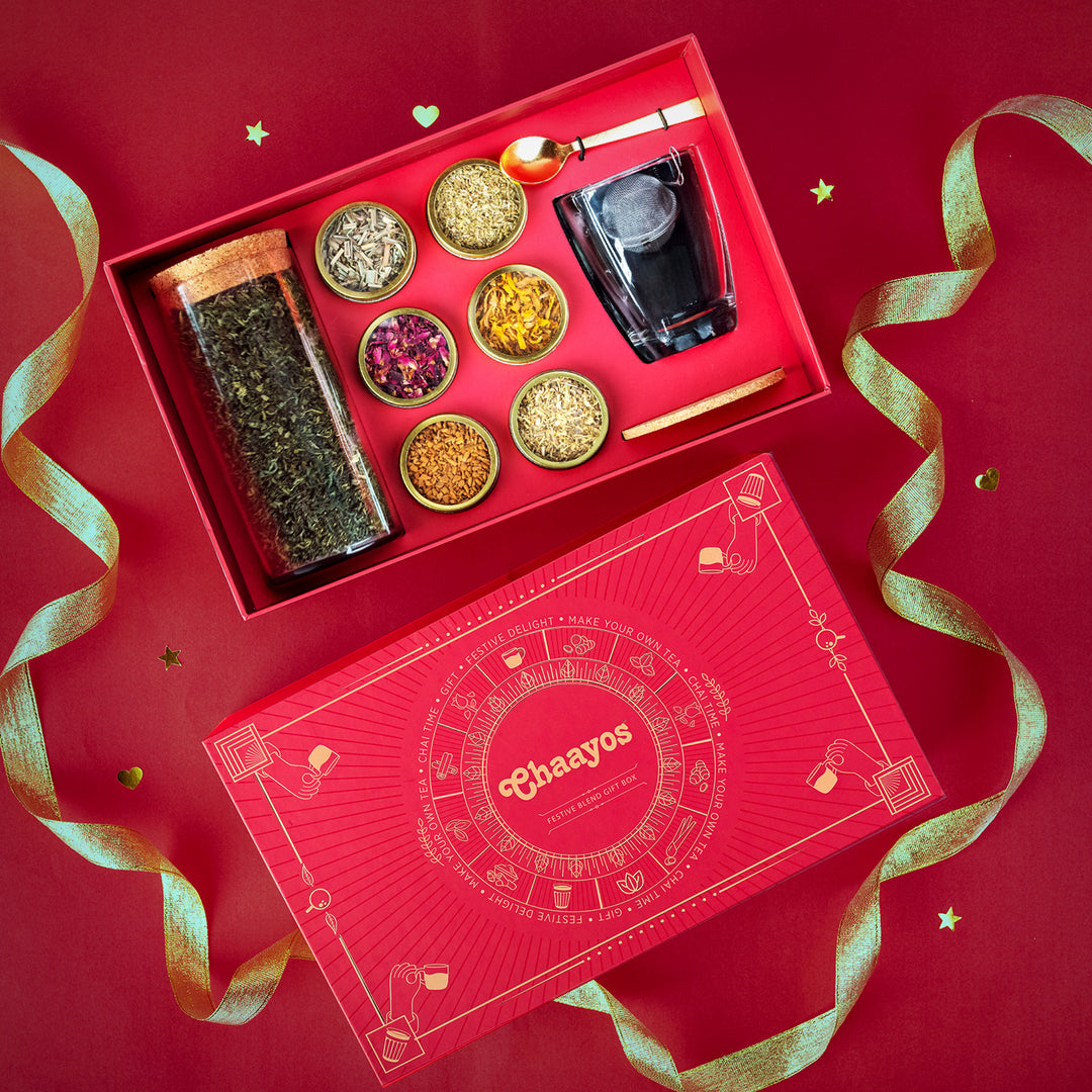 Premium Green Tea Gift Set Chaayos