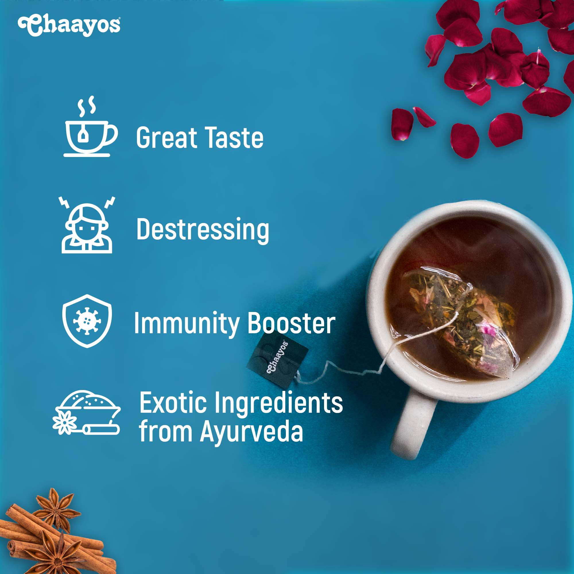 God's Chai Green Tea Bags | Ayurvedic Tea